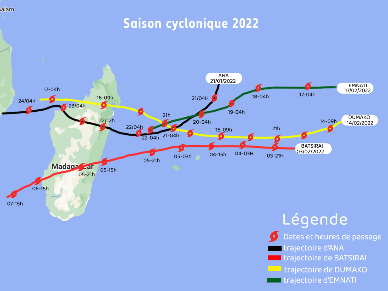 Allianz Madagascar - Madagascar fortement touchée par ce début de saison cyclonique
