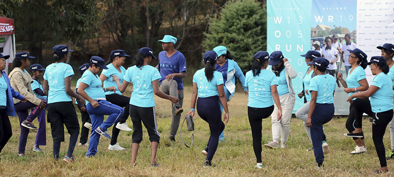 Allianz worl run 2019 last one : Allianz Madagascar